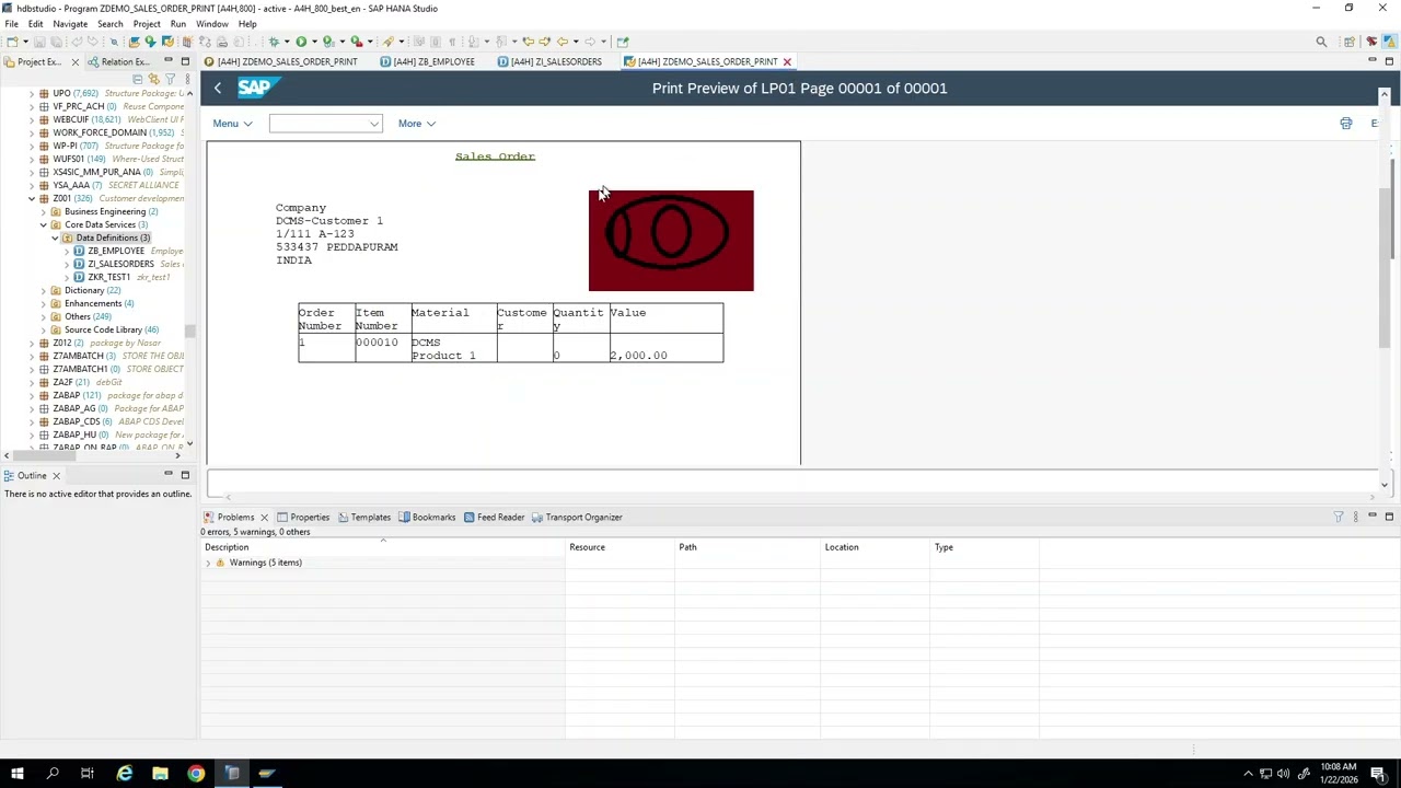 SAP ABAP CDS View JOINS and UNION