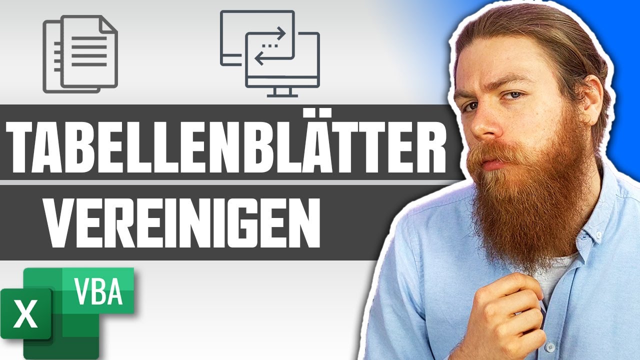 Tabellenblätter auf einem Tabellenblatt vereinigen | Excel VBA