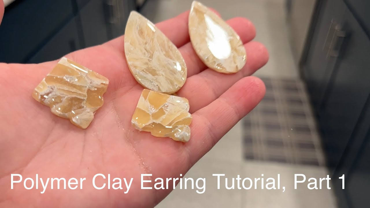 Polymer Clay Earring Tutorial, Part 1