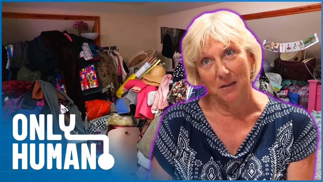 This Flat Is So Cluttered You Can't Even See The Furniture | Hoarders SOS | Only Human