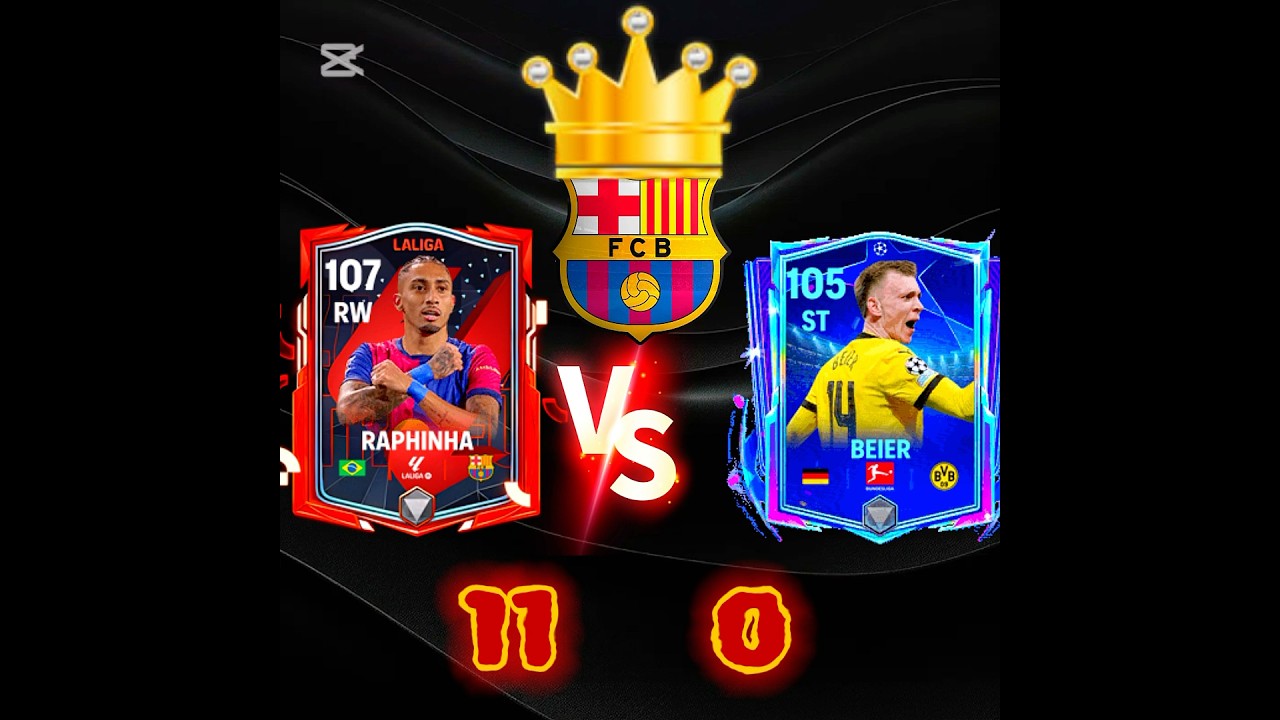 Barcelona vs Dortmund #shorts#fcmobile #modric #football#football #c24 #fc25 #edit #viralvideo