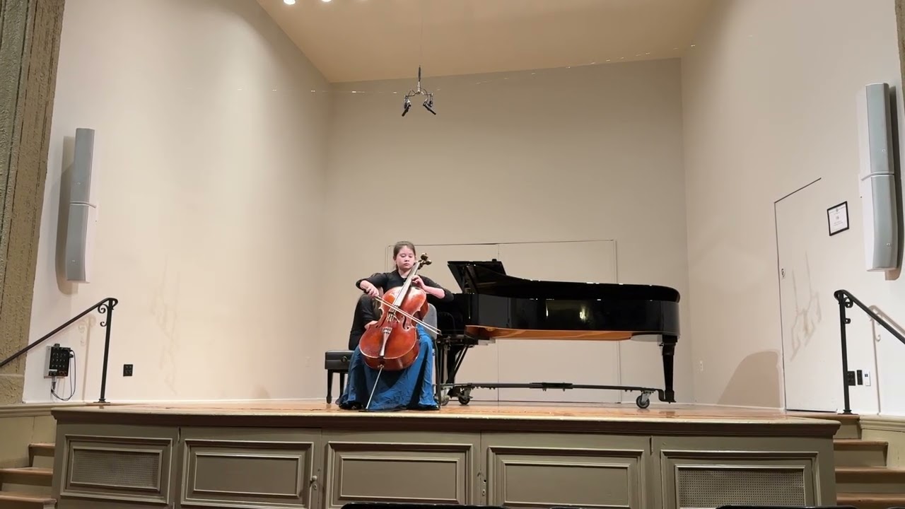 Kabalevsky Cello Concerto No. 1 in G minor-1st movement. 