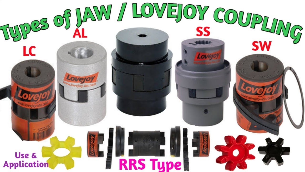 Types of Lovejoy Coupling । Jaw Coupling Selection । Lovejoy Coupling कितने प्रकार कि होती हैं।
