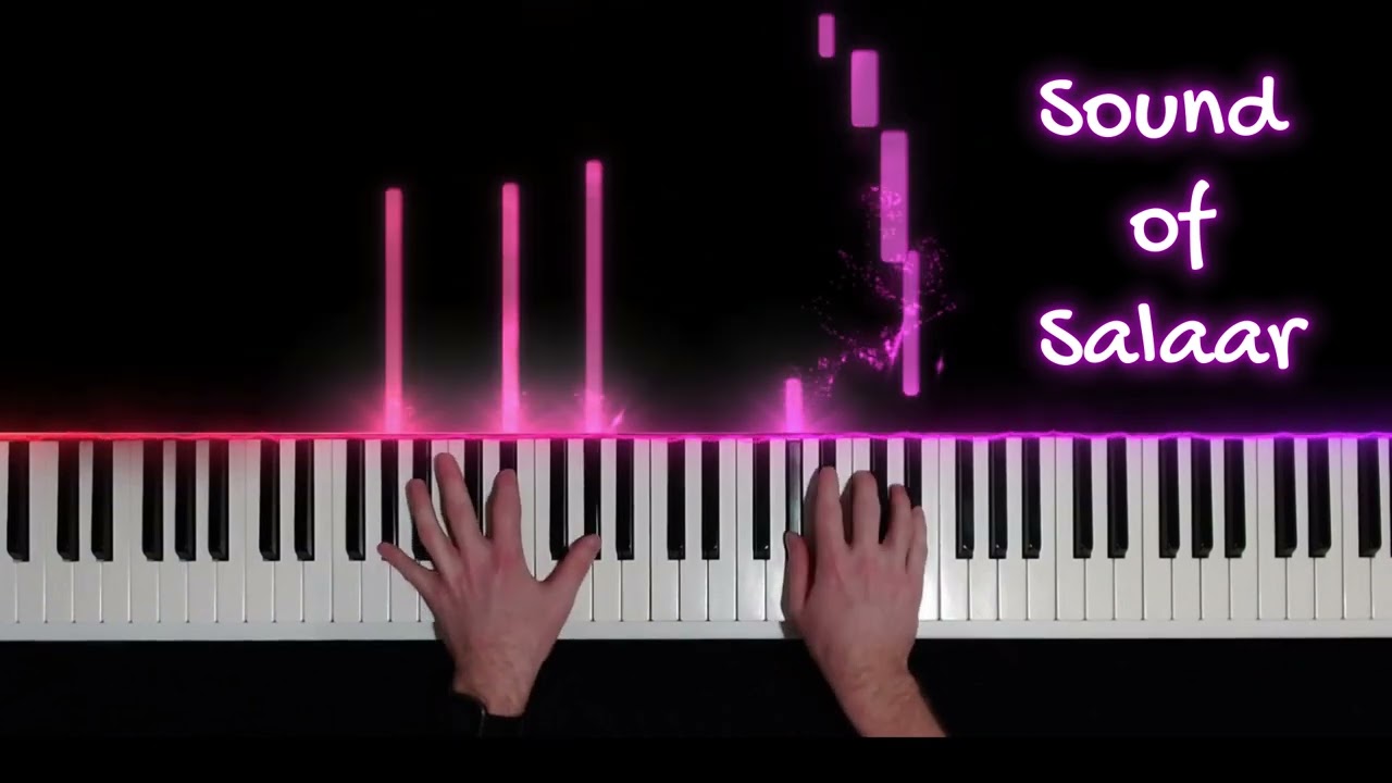 Sound of Salaar Light Up Piano