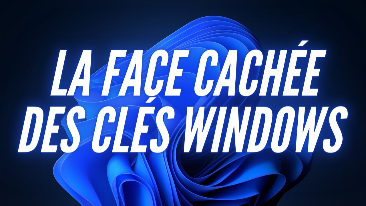 LA FACE CACH&Eacute;E DES CL&Eacute;S WINDOWS &agrave; 10&euro;