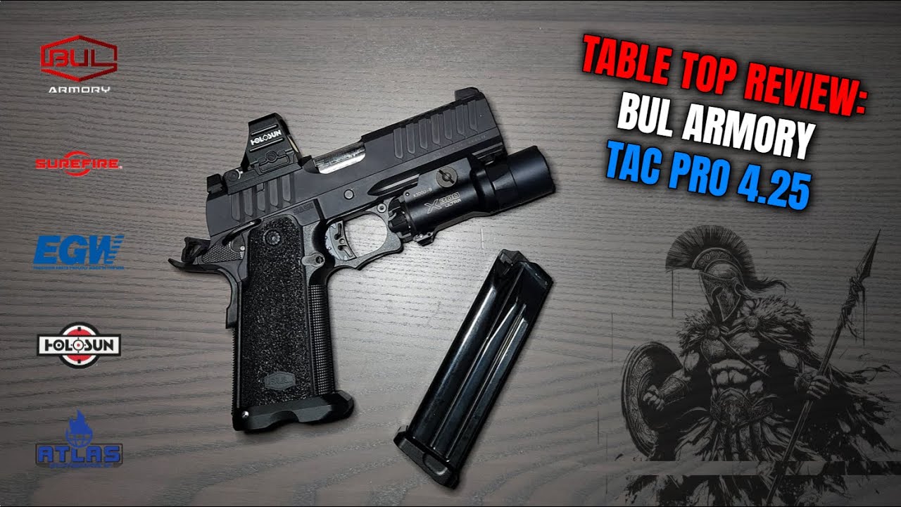 TABLE TOP: @BULARMORY TAC PRO 4.25 #pewpewlife #styxxproduction #edc #stayready #2011pistol
