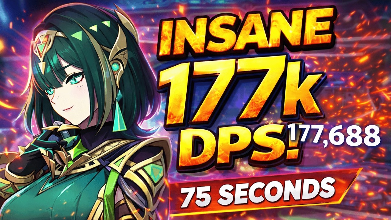 177k DPS Nefer on Wonderland Dummy |Genshin Impact|