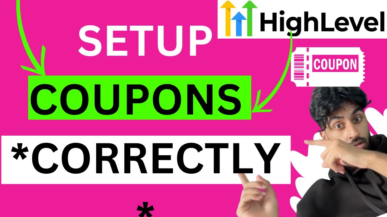 setup COUPONS correctly in GoHighLevel Tutorial