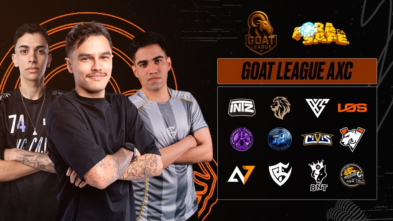 🔴GOAT LEAGUE COM FORA DA SAFE - GRUPOS AxC 🔴#FREEFIRE