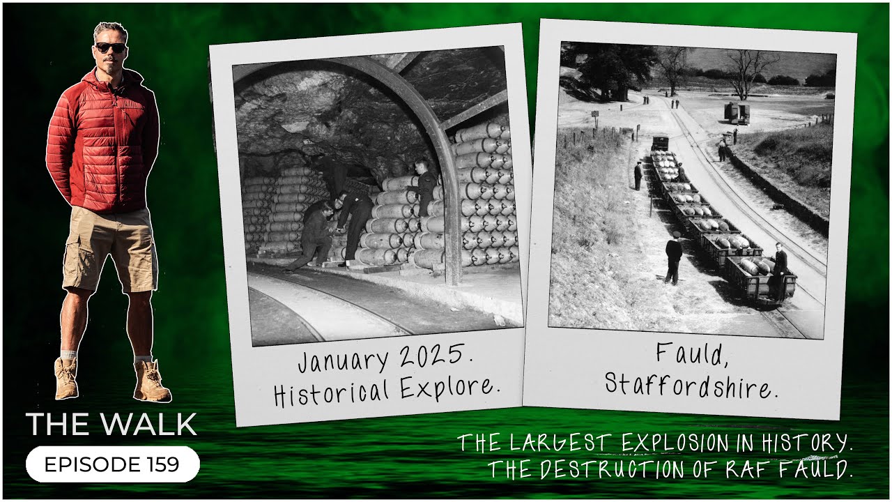 The Largest Explosion In History - The Destruction Of RAF Fauld - Staffordshire - The Walk | EP 159