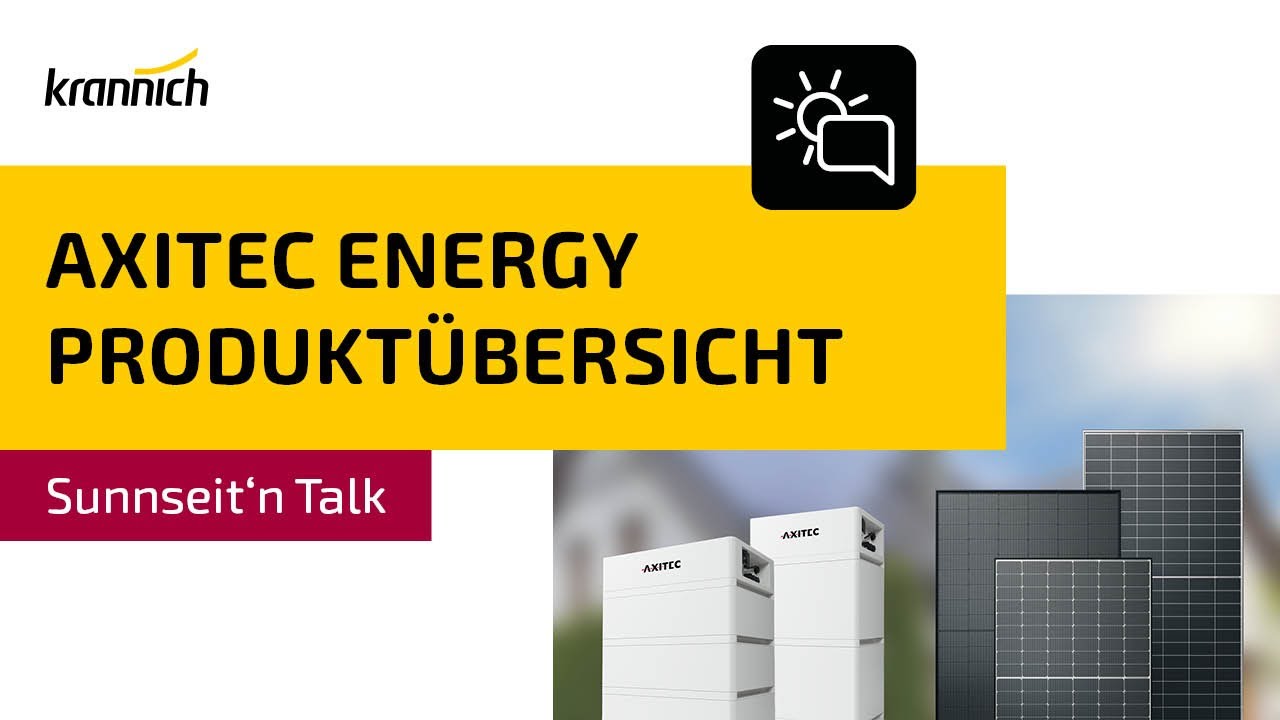 Axitec Energy - &Uuml;bersicht Produktportfolio