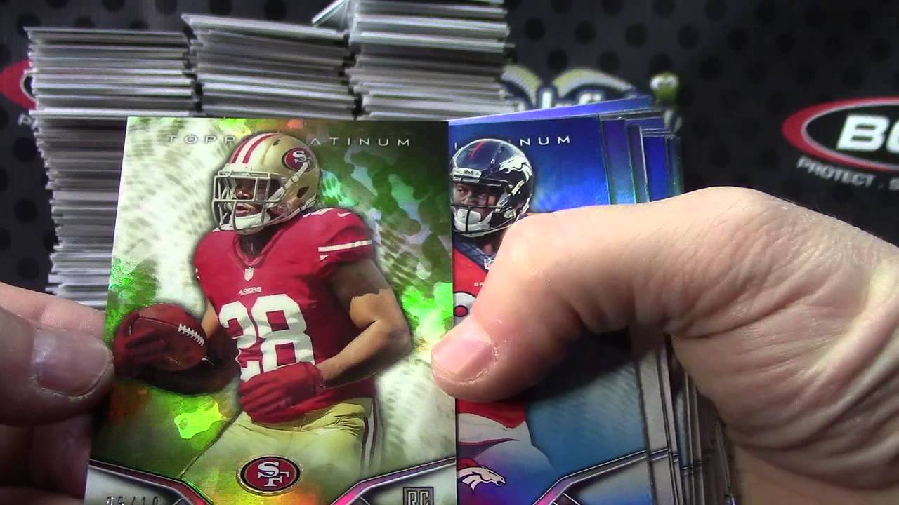 2014 Topps Platinum Football 12 Box Case Break GB 2