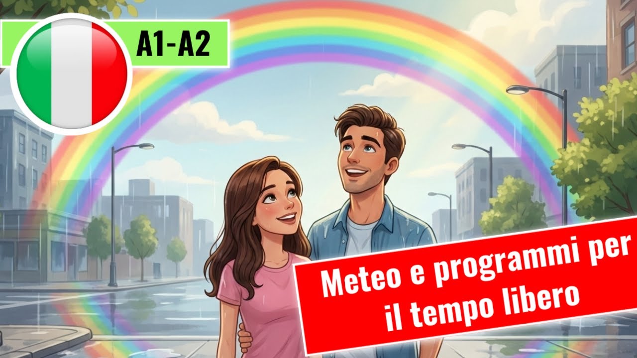 🇮🇹 Урок 5: Погода и планы отдыха.  20 минут настоящего разговора (A1-A2) |  Погода на ежедневных тре