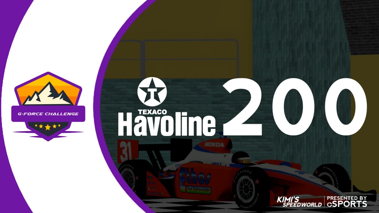 Kimi's Speedworld: G-FORCE CHALLENGE - Texaco Havoline 200 - R2