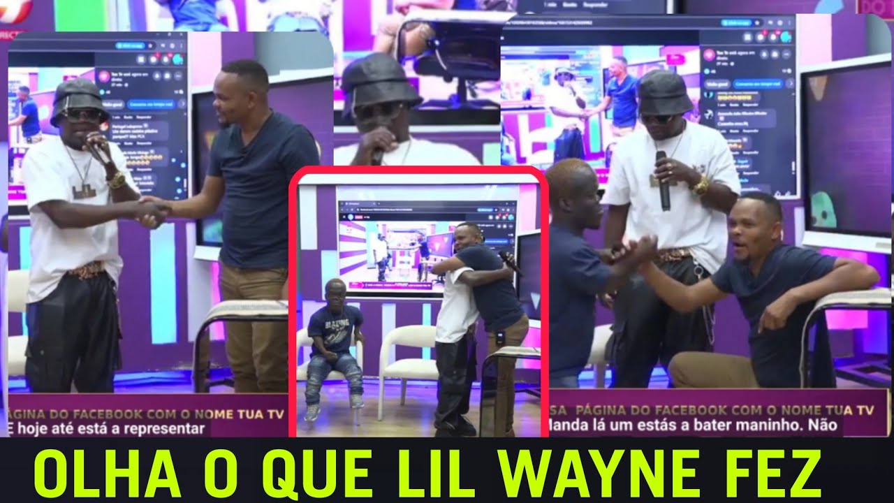 #INÉDITO: OLHA O QUE LIL WAYNE DE MOZ FEZ NO SHOW DO FRED