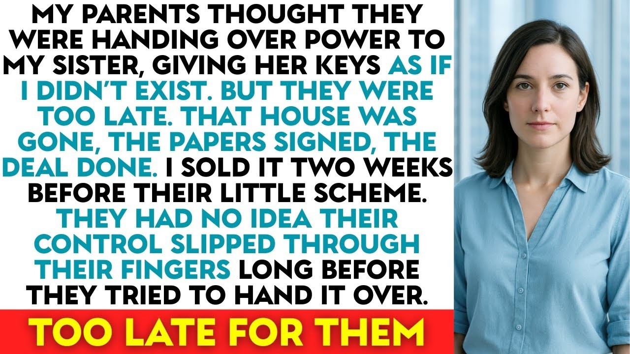 My Parents Gave My Sister The Keys To My House, Not Knowing I Sold It 2 Weeks Ago