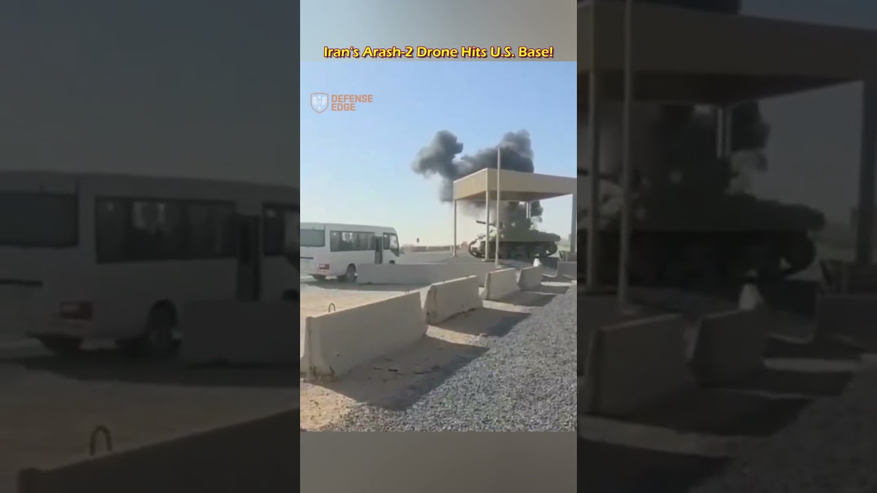 Иранский беспилотник &laquo;Араш-2&raquo; нанес удар по американской базе в Кувейте.