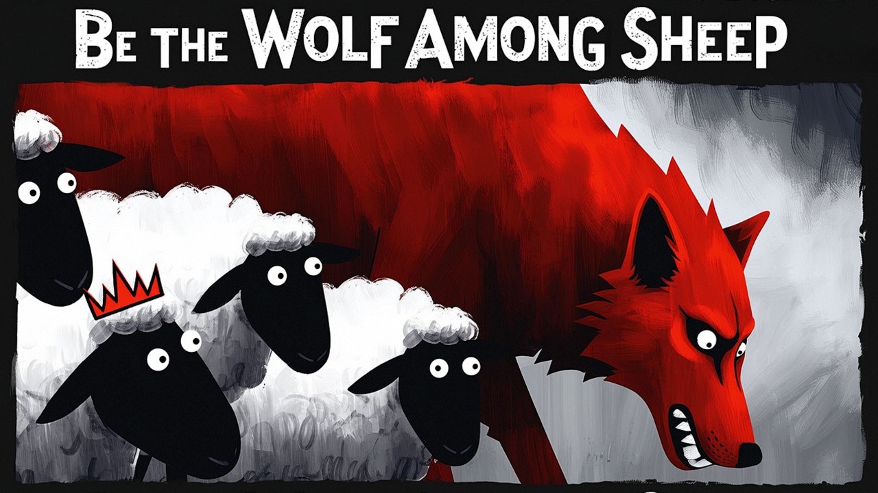 Be the Wolf Among Sheep - Nietzsche’s Wolf Mindset to Rule The World