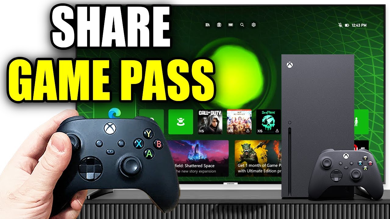 Как поделиться подпиской Game Pass на Xbox Series X/S (лучший способ)