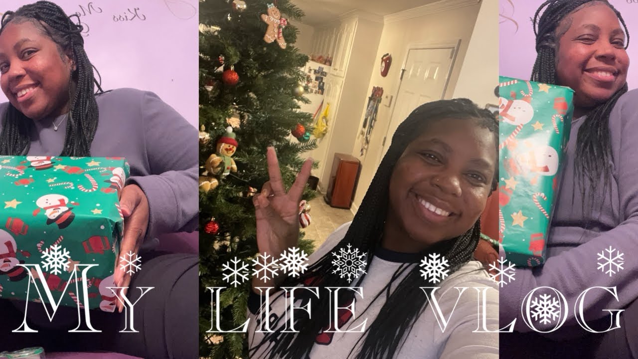 VLOGMAS DAY 15 :PUT UP MY CHRISTMAS TREE 🌲 +WRAPPING GIFTS 🎁 