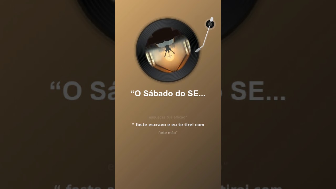 “O Sábado do SENHOR” tempos e sinal