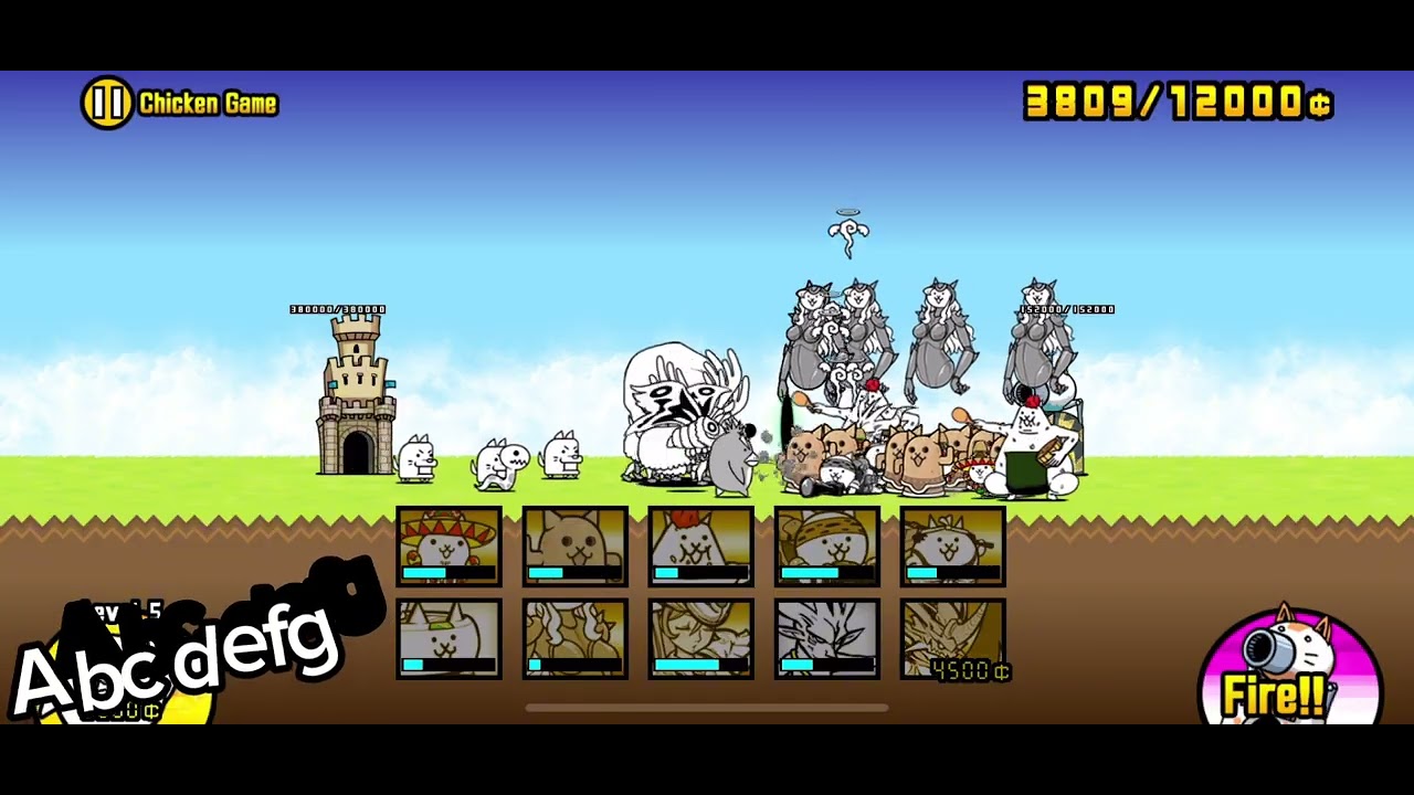 The battle cats are cats that battle