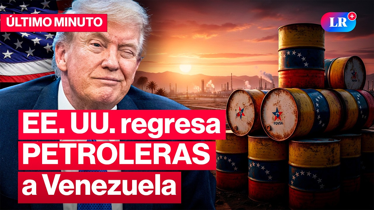 🚨 ¡Histórico! Cinco multinacionales petroleras regresan a Venezuela tras permiso de EE. UU. #LR