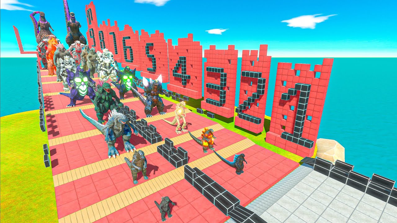 Epic Godzilla Evolution Battle – Kong’s Last Hope ! Animal Revolt Battle Simulator