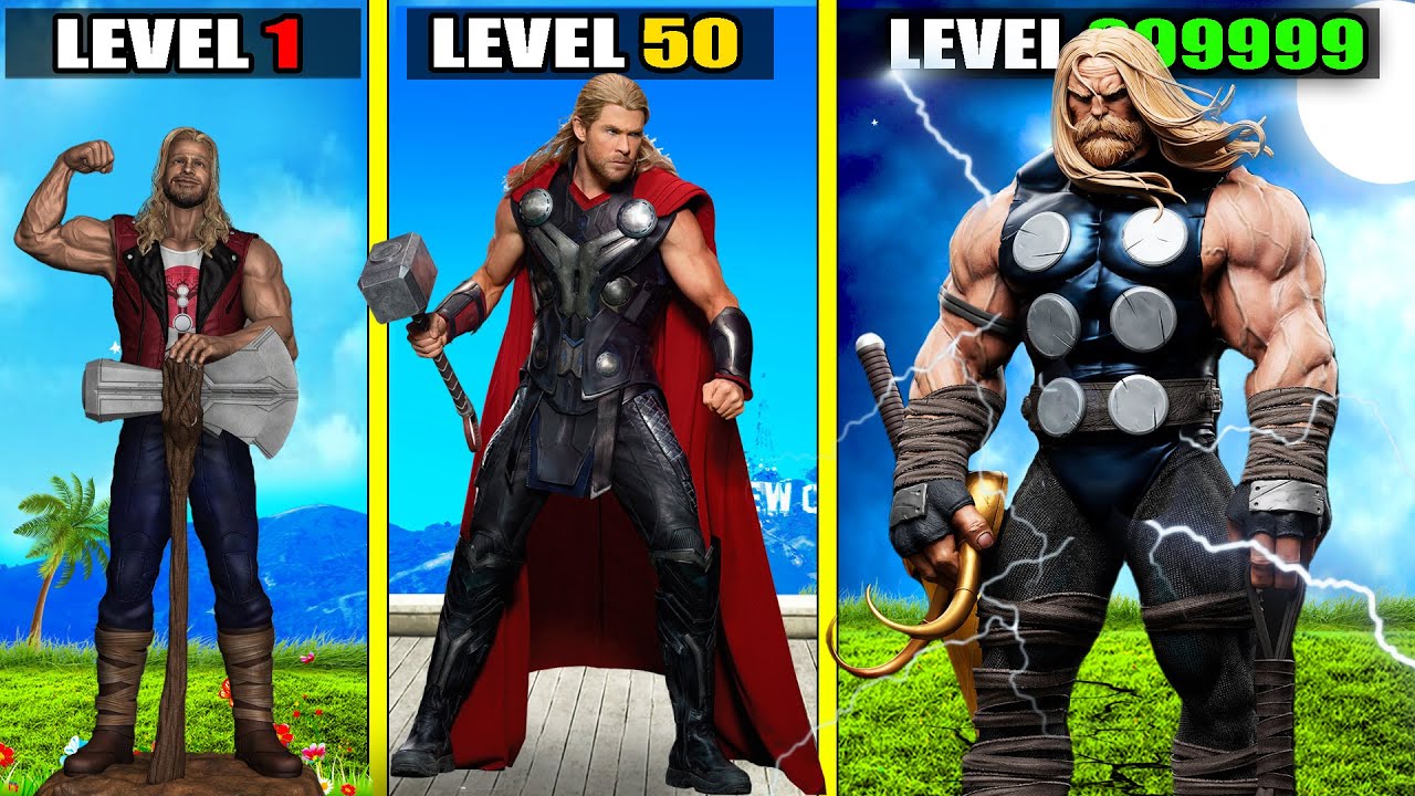 Upgrading LEVEL1 THOR into LEVEL999999 THOR in GTA 5!