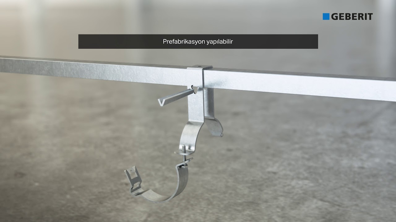 Geberit Pluvia Askılama Sistemi