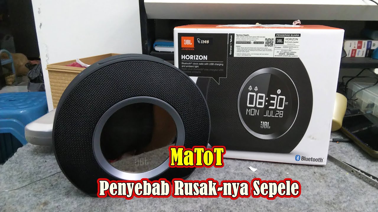 Servis Speaker JBL Horizon Rusak Tidak Hidup