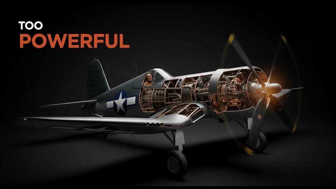 How the F4U Corsair Survived Its Own Design | WW2 Aircraft Engineering
