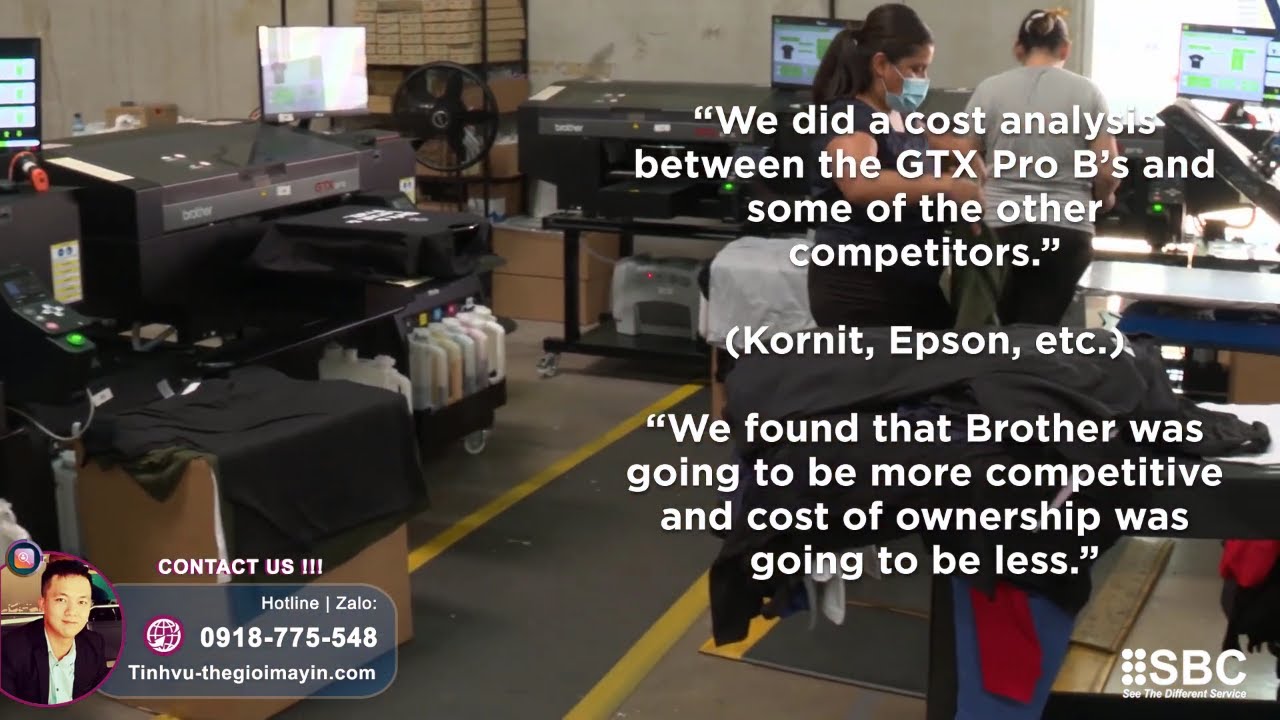 All in Brother DTG printers for custom tshirt business: A comparison's customer experience
