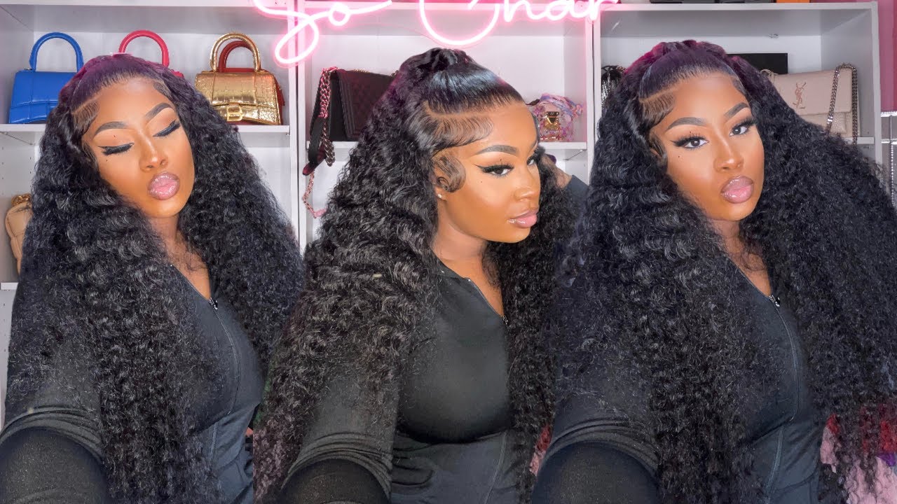 THE ULTIMATE MELT | HALF UP/HALF DOWN FRONTAL INSTALL | PERFECT HAIRSTYLE | ASTERIA HAIR