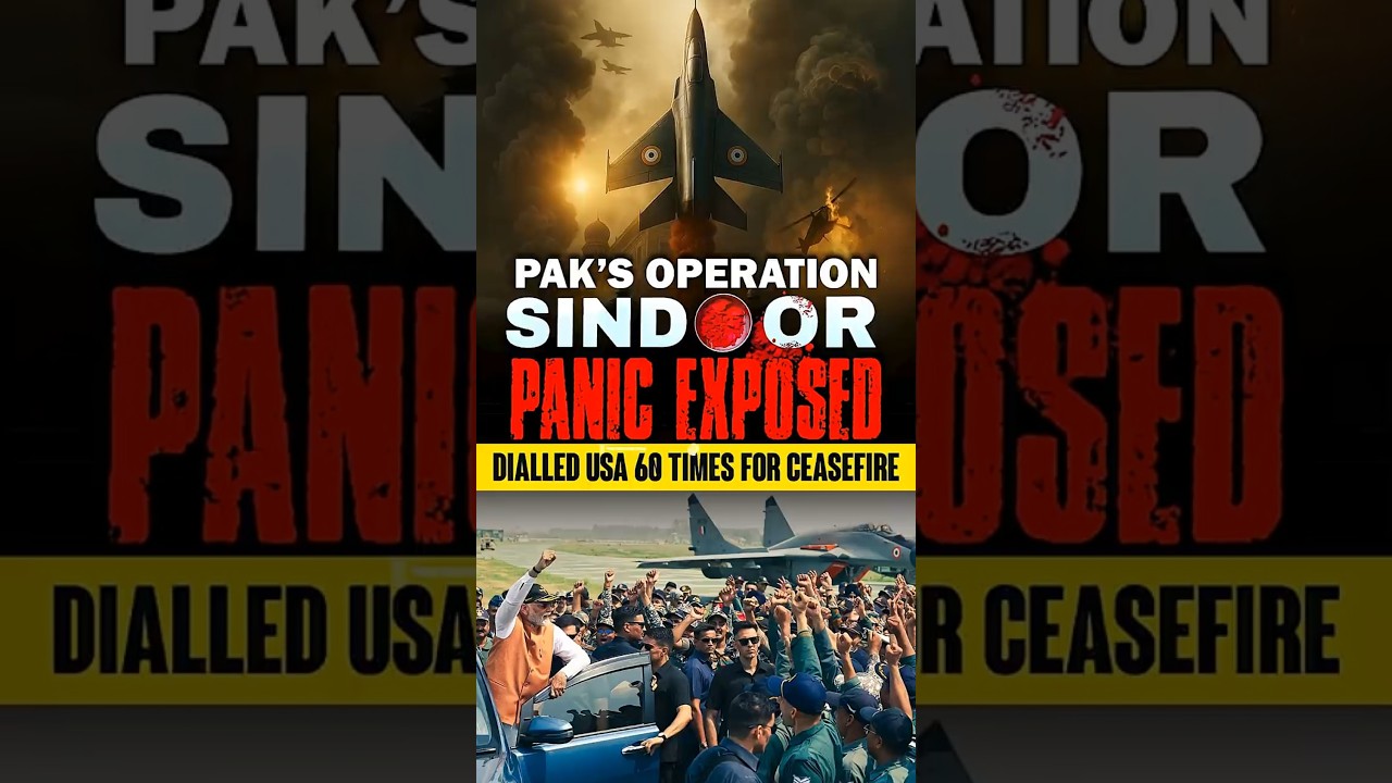 60 Calls to the US, Pakistan Exposed After Operation Sindoor