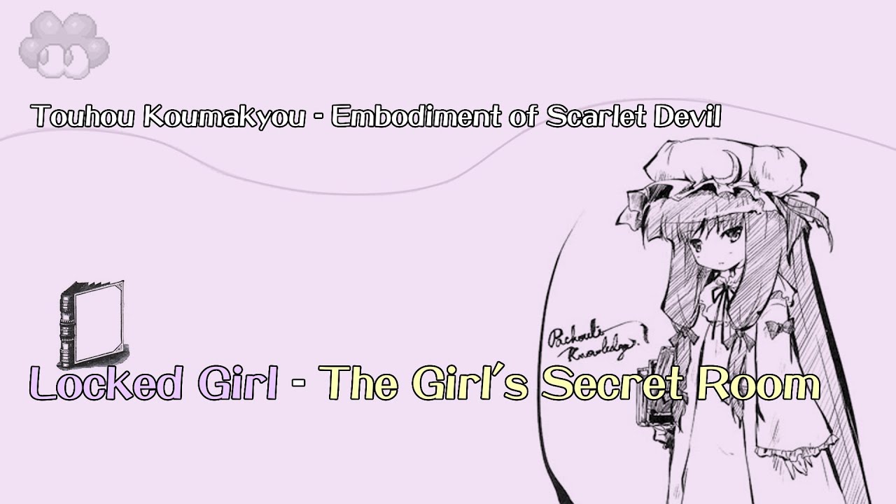 Locked Girl w/ Lyrics - Touhou 6: Embodiment of Scarlet Devil