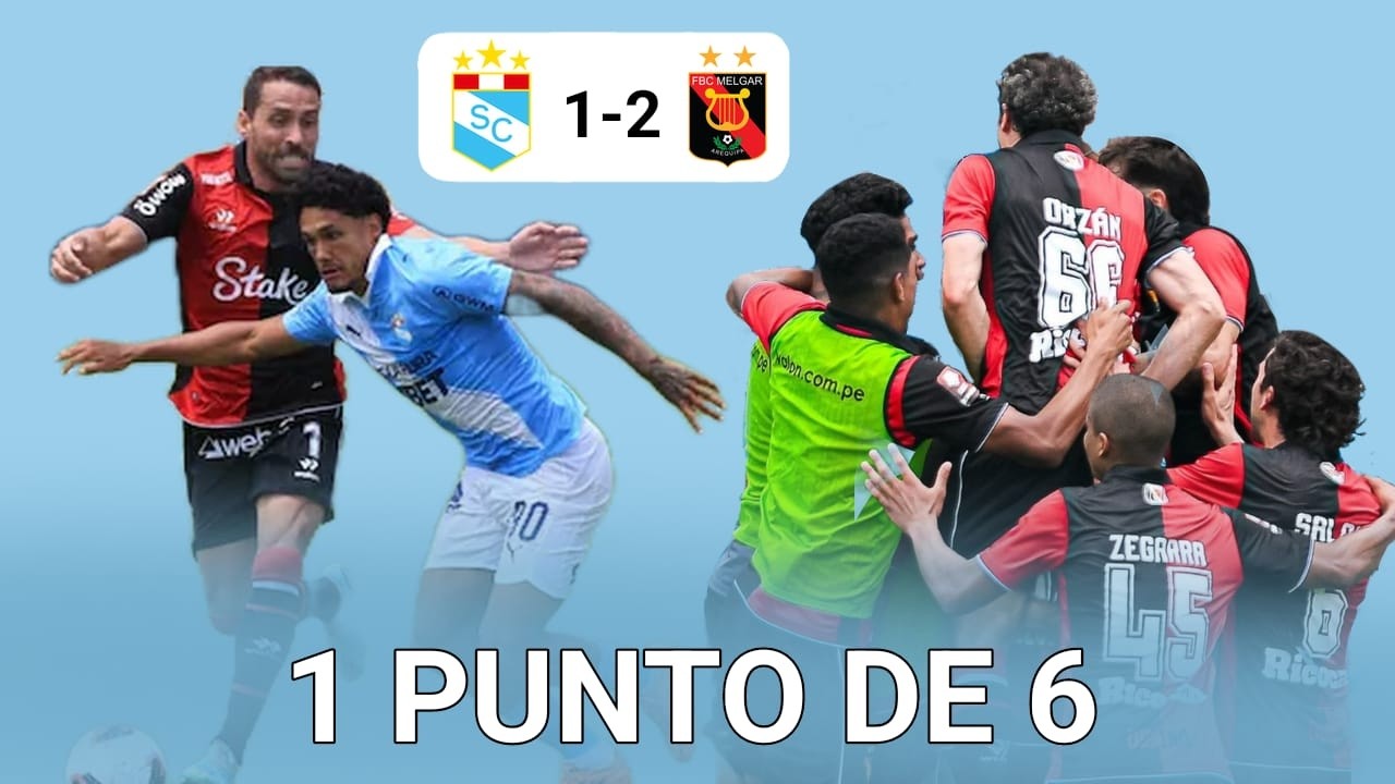 Sporting Cristal vs Melgar Apertura 2026 Fecha 2