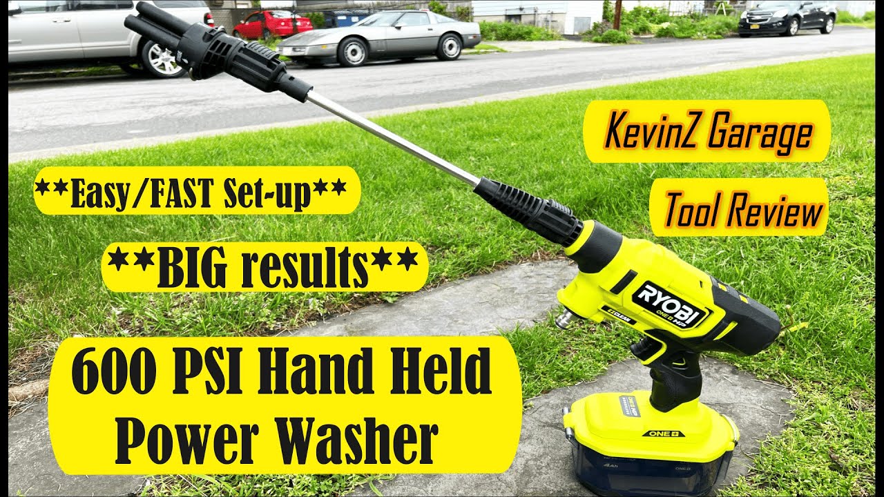 Ryobi EZ Clean (FULL) 600PSI Power washer