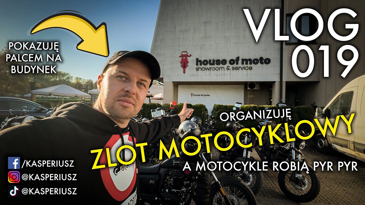 019 kasprowy vlog | zorganizowałem ZLOT MOTOCYKLOWY 🏍️
