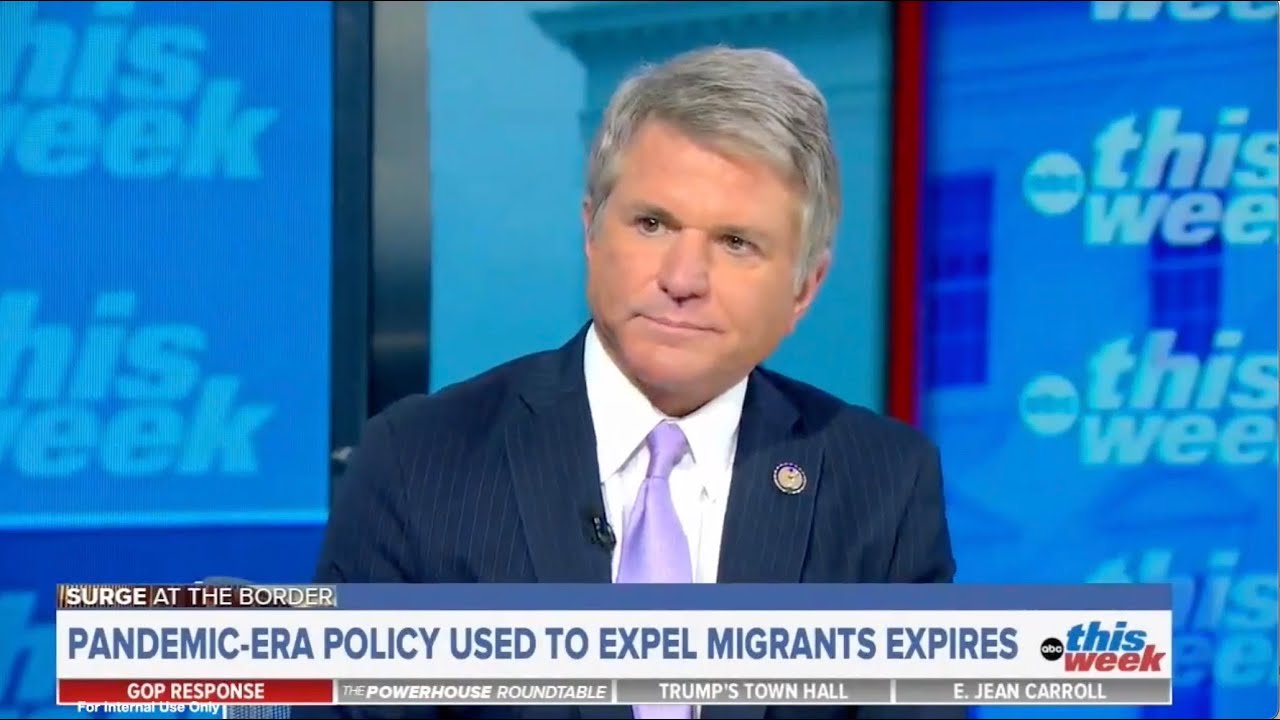 Chairman McCaul on ABC's This Week With Jonathan Karl on Sunday