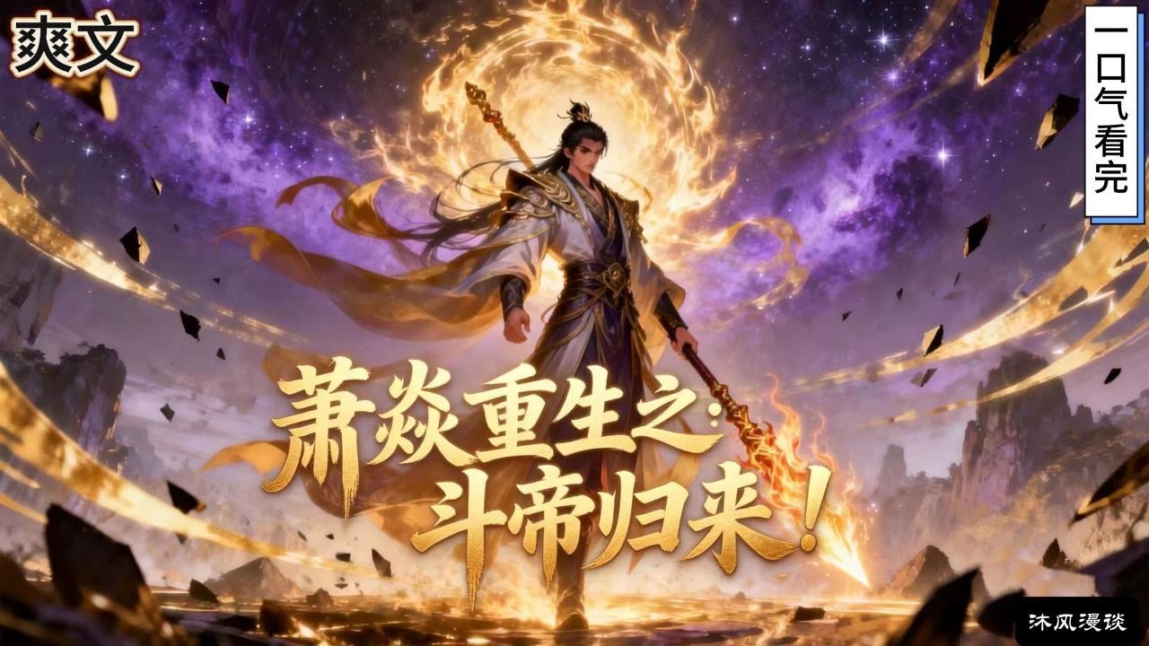 完结《萧焱重生之重生》萧焱携二十二种异火、斗帝巅峰之力重生，回到纳兰嫣然上门退婚的那一天。前世的屈辱与隐忍，化作今生的雷霆万钧——帝炎焚天……#動漫 #穿越#有声漫画#爽文#玄幻 #无敌