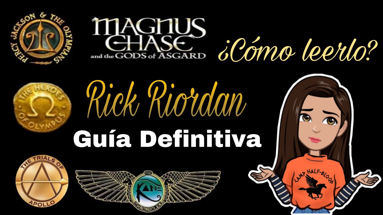 ¿Cómo Leer Percy Jackson? Guía Definitiva|| Rick Riordan 2020