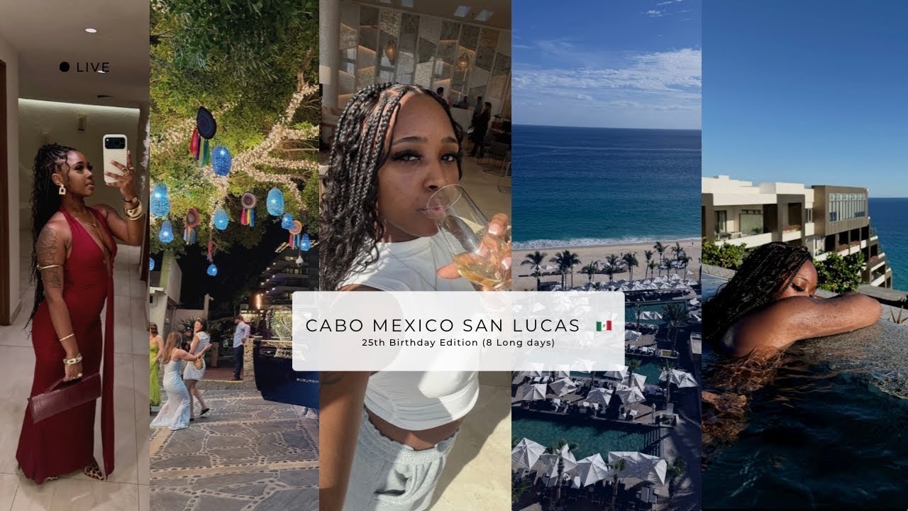 Los Cabo Vlog 🇲🇽🌴✨ | Luxury Resort, Yacht Day, Baecation, Poolside, Bday trip & Garza Blanca
