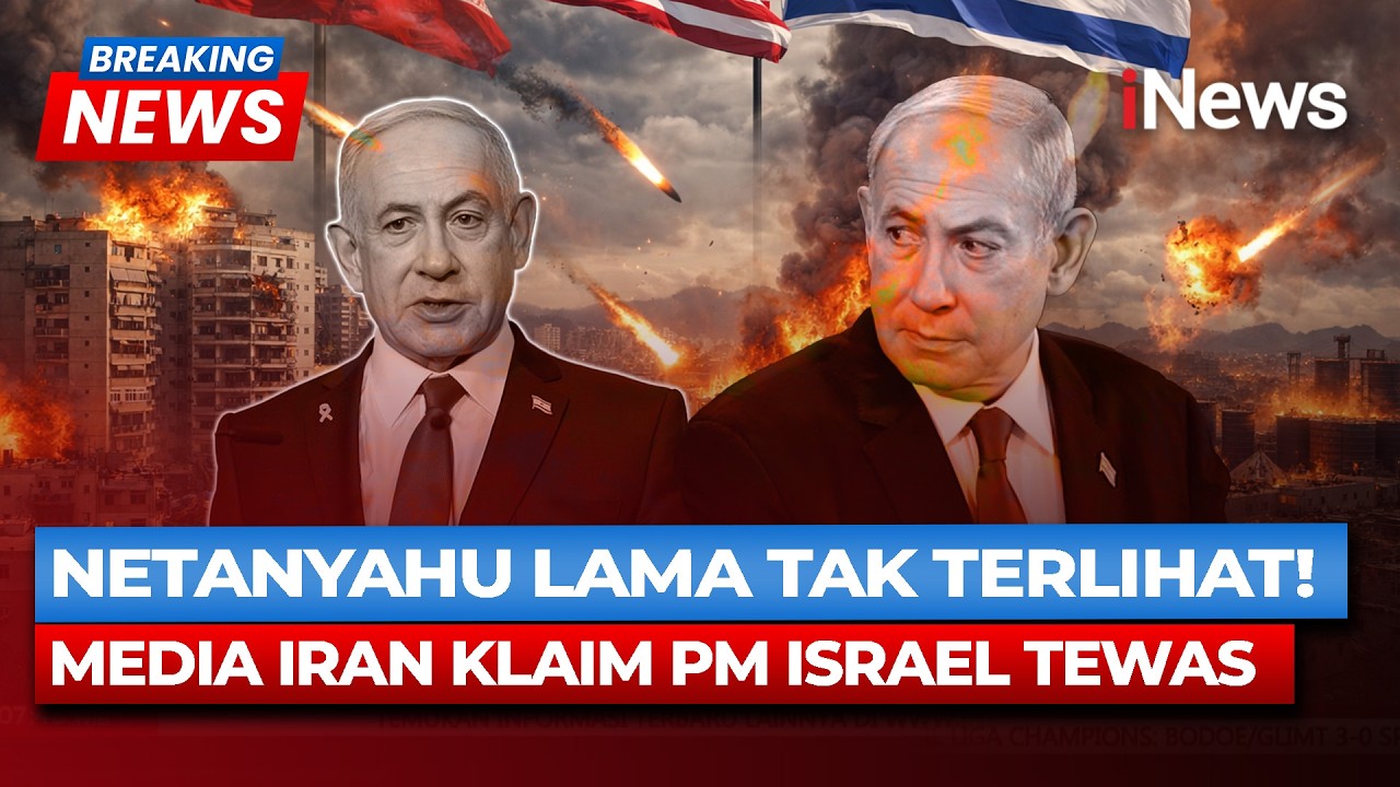 BREAKING NEWS  Tewas Atau Terluka? Netanyahu Lama Tak Terlihat! Media Iran Klaim PM Israel Tewas