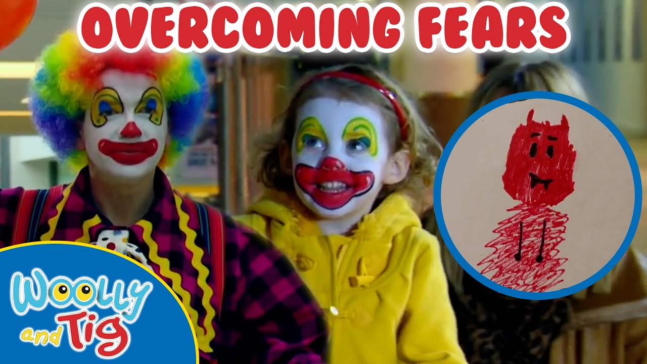 @WoollyandTigOfficial - ✨ Tig Overcomes Her Fears! 👏🤡 | TV Show for Kids | Toy Spider