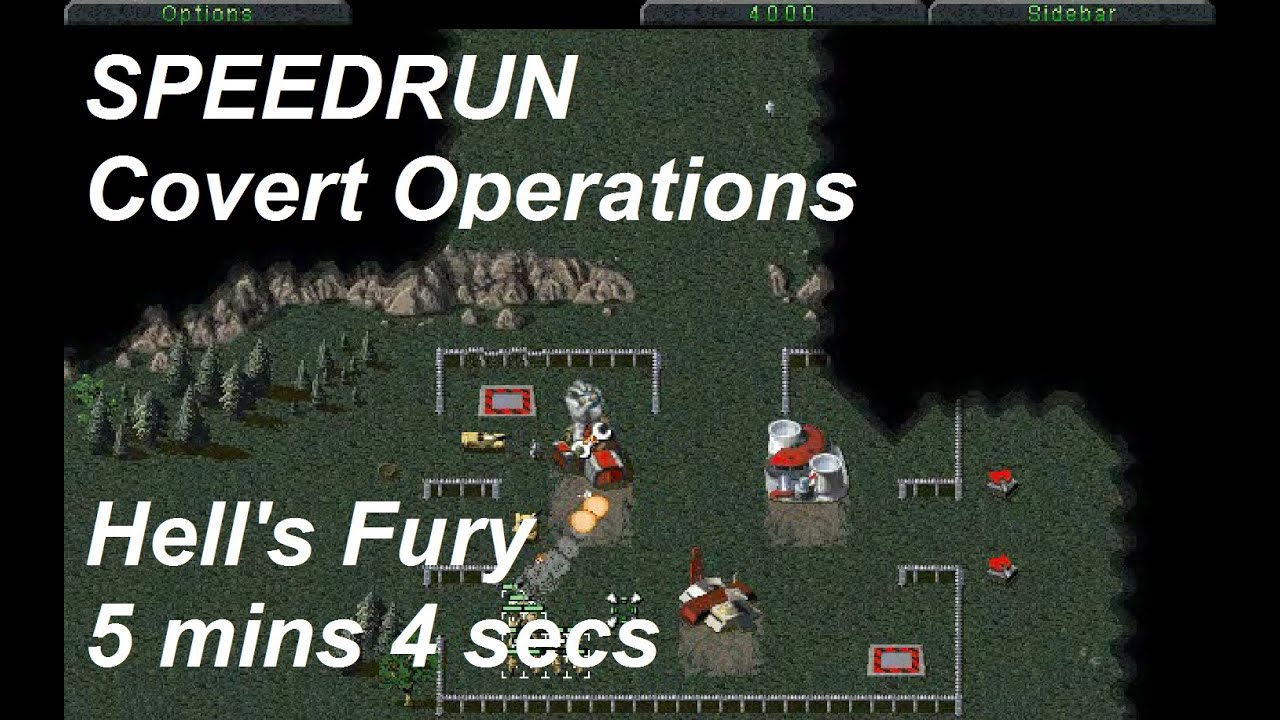 SPEEDRUN: C&C Covert Operations (Tiberian Dawn) - Hell's Fury
