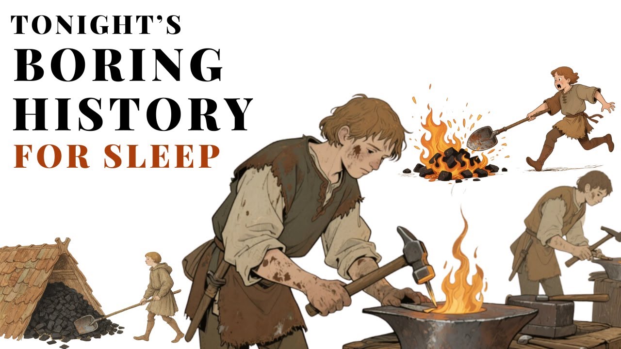 Boring History for Sleep | The BRUTAL Life of a Medieval Blacksmith | An Apprentice’s Tale