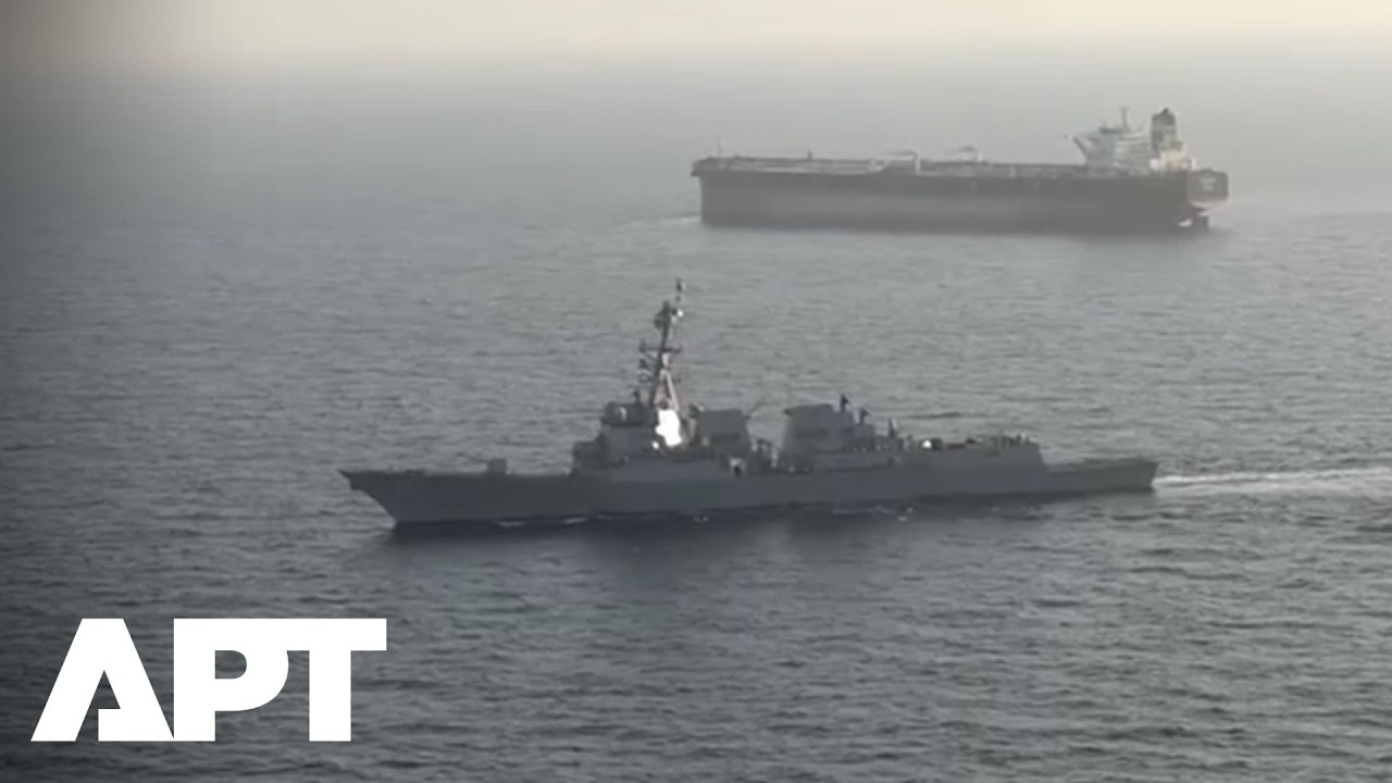 WATCH | US Military Releases Footage Of Naval Blockade Against Iran | APT