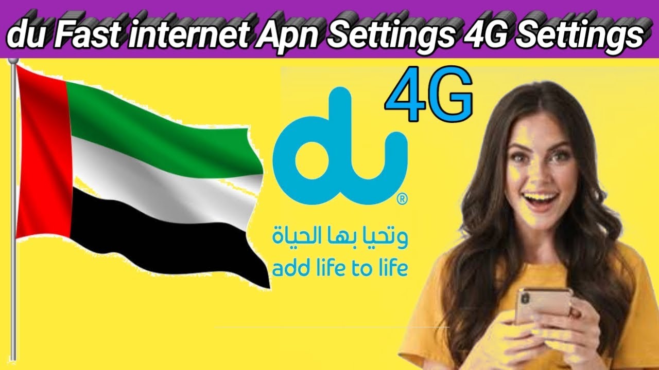 du | du sim Apn settings | du internet access point settings