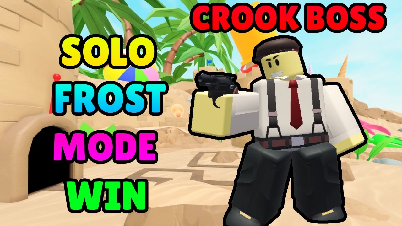 Solo Frost Mode With Crook Boss | Tower Defense Simulator